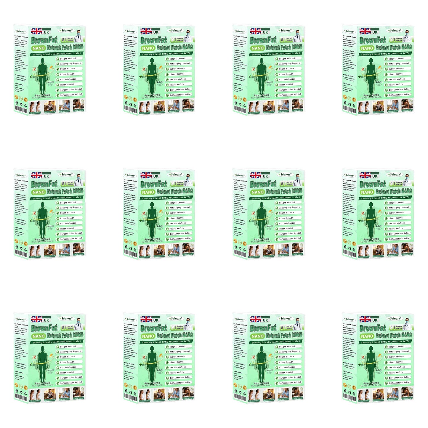 ðOfficial Store | ð Aetherium⢠Moringa & Berberine 10-IN-1 Advanced Nano Microneedle 1 Patch (Once Daily, visible changes in 7 days) â
Obesity, Diabetes, Sleep Apnea, And Joint Issues