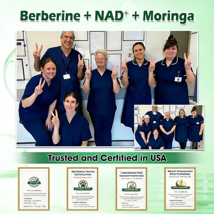 💚Official Store | 🍋 Aetherium™ Moringa & Berberine 10-IN-1 Advanced Nano Microneedle 1 Patch (Once Daily, visible changes in 7 days) ✅ Obesity, Diabetes, Sleep Apnea, And Joint Issues