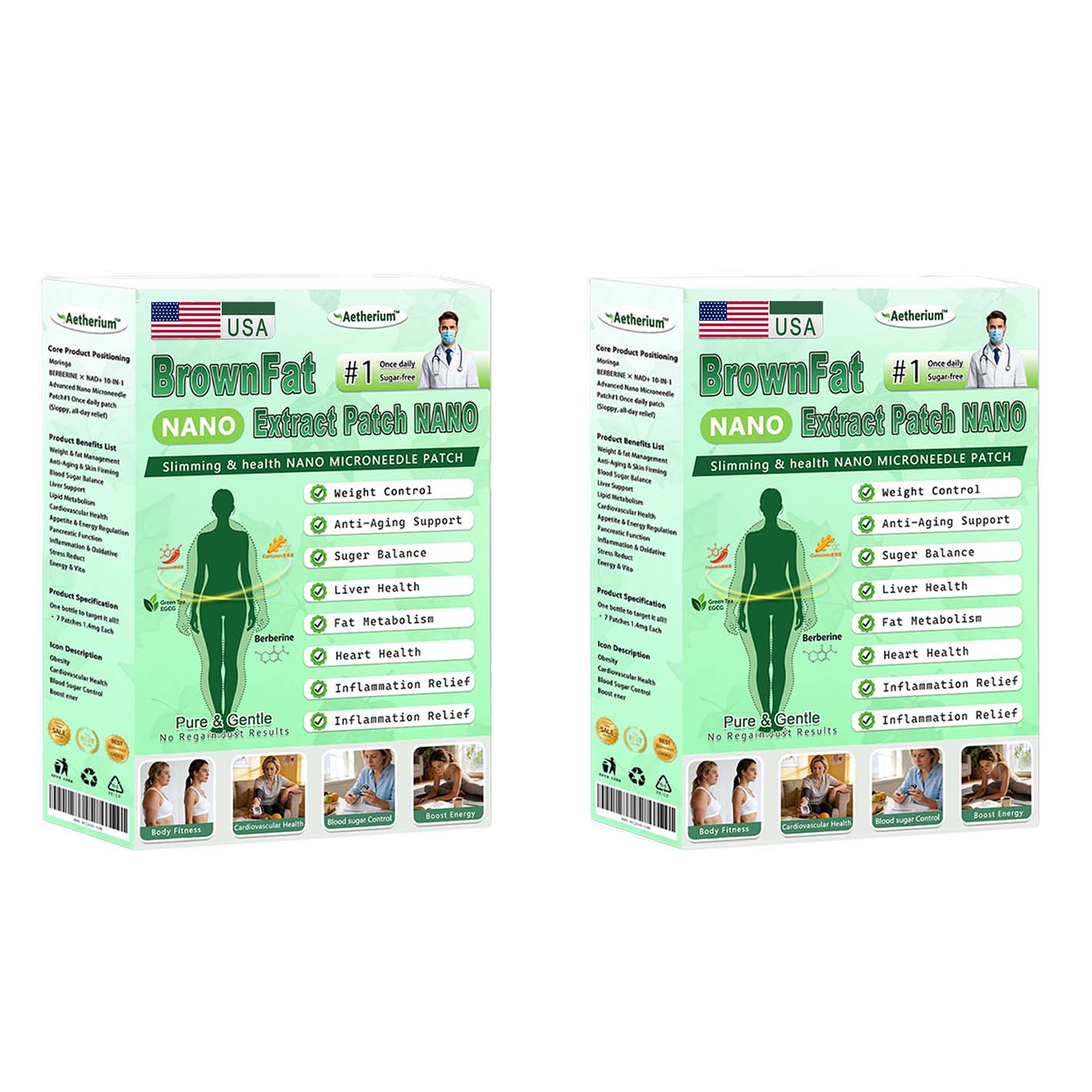 🌟 Official Store | 🍋 Aetherium™ Moringa & Berberine 10-IN-1 Advanced Nano Microneedle Patch (Once Daily, visible changes in 7 days) ✅ Obesity, Diabetes, Sleep Apnea, And Joint Issues