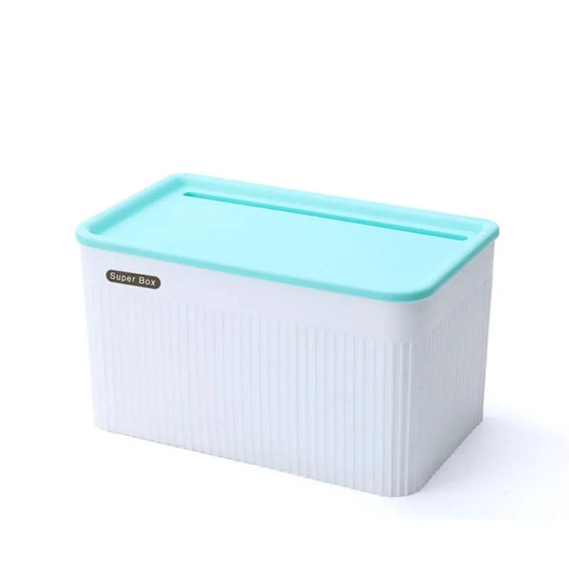 Wall-Mounted Waterproof Toilet Paper Holder with Storage Tray