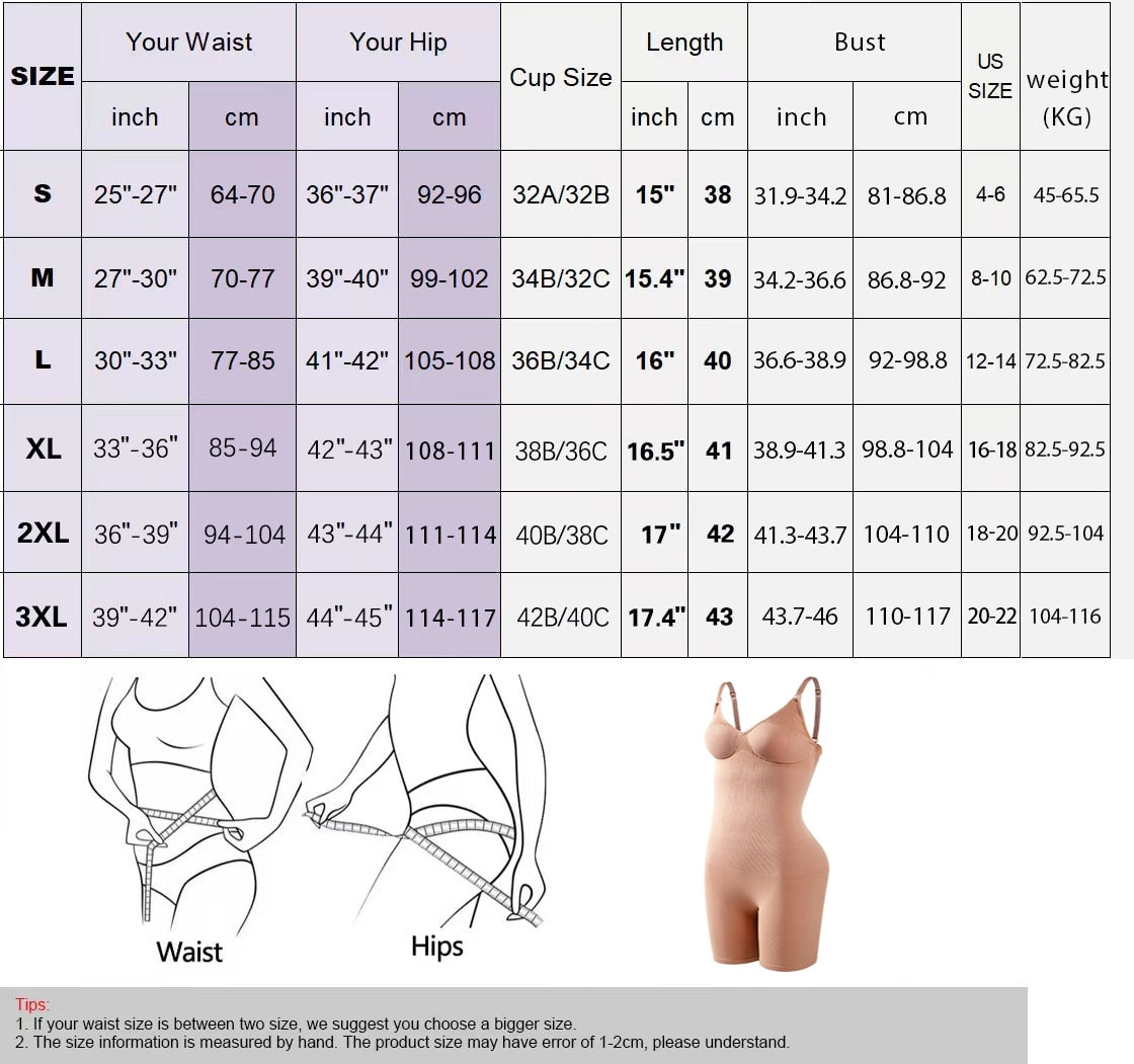 ⭐NAWARU Everyday Shapewear- Designed specifically for European and American women's body types